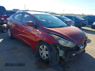 ✅ 2016 Hyundai Elantra SE • VIN: 5NPDH4AE7GH789059 • Lot: 43471544. Listed on IAAI with 187,428 mi. Free auction sales archive from the USA and detailed vehicle history report at DreamBid. Image 1.