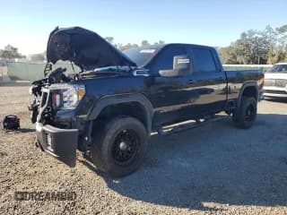 ✅ 2023 GMC Sierra 2500HD Pro • VIN: 1GT49LE77PF142884 • Лот: 82097394. Опубликован ранее на Copart с пробегом 46 483 миль. Бесплатный доступ к архиву аукционных продаж из США и подробный отчёт об истории автомобиля на DreamBid. Изображение 1.