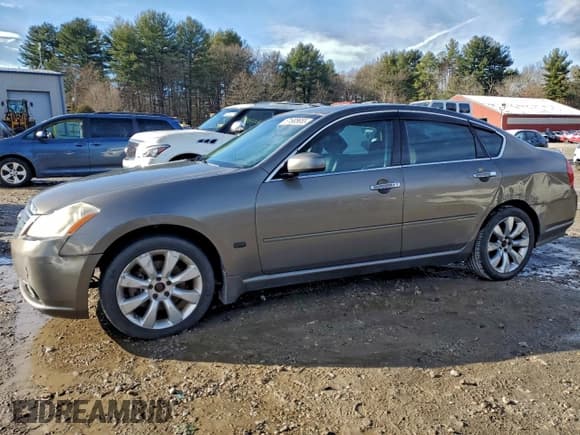 ✅ 2006 Infiniti M • VIN: JNKAY01FX6M256856 • Lot: 91685655. Listed on Copart with Not provided. Free auction sales archive from the USA and detailed vehicle history report at DreamBid. Image 1.