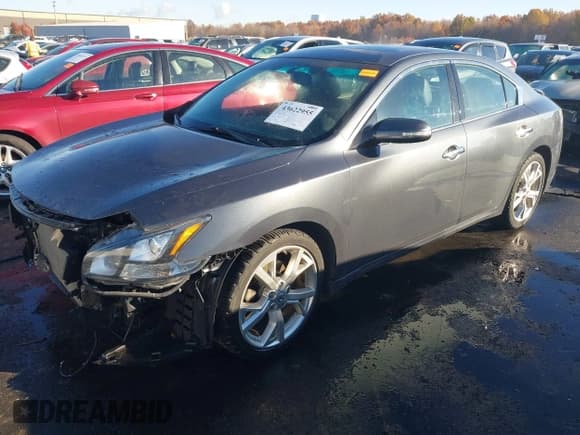 ✅ 2012 Nissan Maxima SV • VIN: 1N4AA5AP2CC866947 • Lot: 43622955. Listed on IAAI with 61,379 mi. Free auction sales archive from the USA and detailed vehicle history report at DreamBid. Image 2.