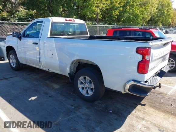 2021 Chevrolet Silverado 1500 Work Truck z VIN 3GCNWAEF8MG443375, wystawiony jako IAAI lot #43446311 z przebiegiem 66 704 mil mil oraz . Historia ofert i sprzedaży dostępna na DreamBid. Obrazek 3.