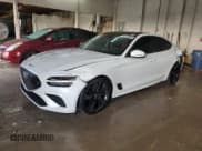 ✅ 2023 Genesis G70 2.0T • VIN: KMTG34TA3PU108294 • Lot: 92388865. Wystawiony na Copart z przebiegiem 75 472 mil. Bezpłatny archiwum sprzedaży aukcyjnych z USA i szczegółowy raport historii pojazdu na DreamBid. Zdjęcie 1.