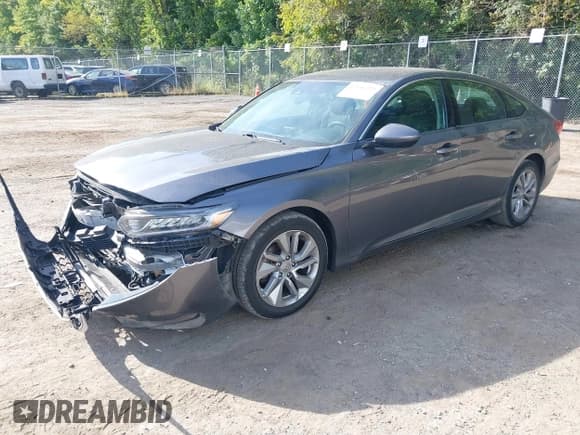 ✅ 2020 Honda Accord LX • VIN: 1HGCV1F10LA155460 • Lot: 43346723. Listed on IAAI with 97,536 mi. Free auction sales archive from the USA and detailed vehicle history report at DreamBid. Image 2.