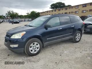 ✅ 2010 Chevrolet Traverse LS • VIN: 1GNLVEED2AS107300 • Lot: 66146575. Wystawiony na Copart z przebiegiem 134 220 mil. Bezpłatny archiwum sprzedaży aukcyjnych z USA i szczegółowy raport historii pojazdu na DreamBid. Zdjęcie 1.