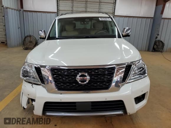 ✅ 2019 Nissan Armada Platinum • VIN: JN8AY2NE2K9756493 • Lot: 80408815. Wystawiony na Copart z przebiegiem 116 528 mil. Bezpłatny archiwum sprzedaży aukcyjnych z USA i szczegółowy raport historii pojazdu na DreamBid. Zdjęcie 5.