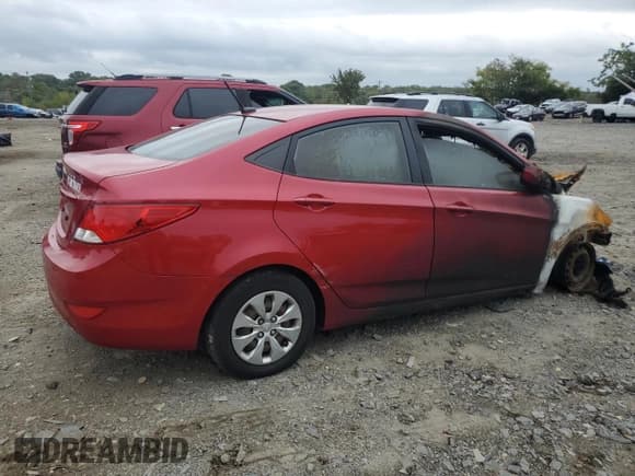 ✅ 2016 Hyundai Accent SE • VIN: KMHCT4AE6GU956409 • Лот: 72552054. Опубликован ранее на Copart с пробегом Не указан. Бесплатный доступ к архиву аукционных продаж из США и подробный отчёт об истории автомобиля на DreamBid. Изображение 3.