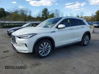 ✅ 2021 Infiniti QX50 Luxe • VIN: 3PCAJ5BB1MF109314 • Lot: 85276125. Listed on Copart with 49,791 mi. Free auction sales archive from the USA and detailed vehicle history report at DreamBid. Image 1.