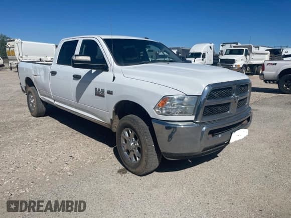 ✅ 2015 Ram 2500 Tradesman • VIN: 3C6TR5HT8FG553456 • Lot: 56346855. Listed on Copart with 257,481 mi. Free auction sales archive from the USA and detailed vehicle history report at DreamBid. Image 1.