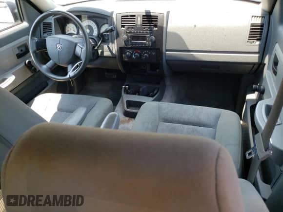 2006 Dodge Dakota ST with VIN 1D7HE28K26S694375, listed as a Copart auction lot 65955414 with 248,546 mi miles and Salvage title. Bid and sale history available at DreamBid. Image 8.