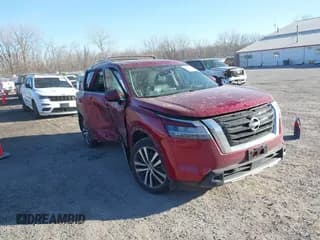 ✅ 2024 Nissan Pathfinder Platinum • VIN: 5N1DR3DJ1RC205331 • Лот: 41460658. Опубликован ранее на IAAI с пробегом 22 980 миль. Бесплатный доступ к архиву аукционных продаж из США и подробный отчёт об истории автомобиля на DreamBid. Изображение 1.