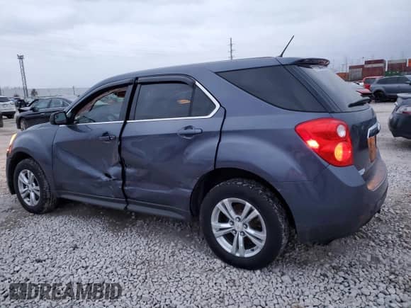 2013 Chevrolet Equinox LS with VIN 2GNALBEK3D6261712, listed as a Copart auction lot 80309194 with 159,480 mi miles and Salvage title. Bid and sale history available at DreamBid. Image 2.