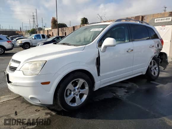 2014 Chevrolet Captiva Sport LTZ z VIN 3GNAL4EK3ES648727, wystawiony jako Copart lot #85587354 z przebiegiem 135 857 mil mil oraz Szkoda całkowita • Salvage title. Historia ofert i sprzedaży dostępna na DreamBid. Obrazek 1.