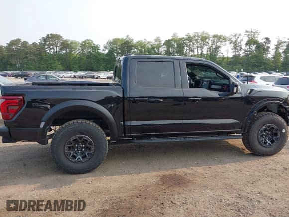 ✅ 2024 Ford F-150 Raptor • VIN: 1FTFW1RJXRFA81223 • Lot: 42429939. Listed on IAAI with 570 mi. Free auction sales archive from the USA and detailed vehicle history report at DreamBid. Image 13.