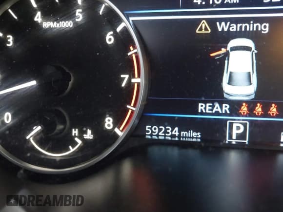 ✅ 2024 Nissan Altima SV • VIN: 1N4BL4DV3RN358292 • Lot: 43868297. Listed on IAAI with 59,234 mi. Free auction sales archive from the USA and detailed vehicle history report at DreamBid. Image 15.