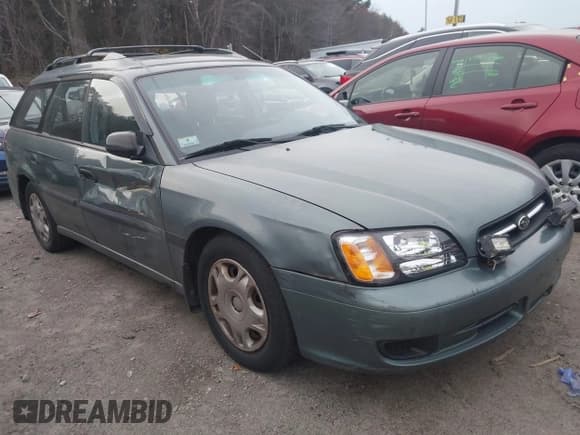 ✅ 2001 Subaru Legacy L • VIN: 4S3BH635817309560 • Lot: 43597089. Wystawiony na IAAI z przebiegiem 153 690 mil. Bezpłatny archiwum sprzedaży aukcyjnych z USA i szczegółowy raport historii pojazdu na DreamBid. Zdjęcie 1.