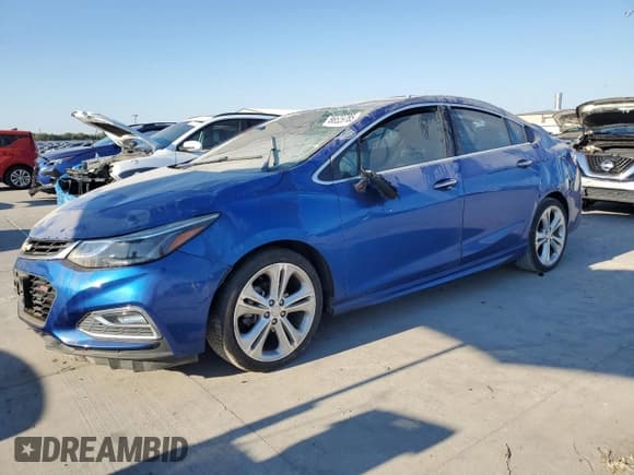 ✅ 2017 Chevrolet Cruze Premier • VIN: 1G1BF5SM7H7202835 • Lot: 86529785. Listed on Copart with 86,689 mi. Free auction sales archive from the USA and detailed vehicle history report at DreamBid. Image 1.