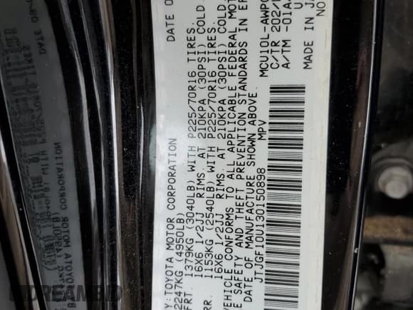 ✅ 2003 Lexus RX 300 • VIN: JTJGF10U130150898 • Лот: 81247335. Опубликован ранее на Copart с пробегом 178 781 миль. Бесплатный доступ к архиву аукционных продаж из США и подробный отчёт об истории автомобиля на DreamBid. Изображение 14.