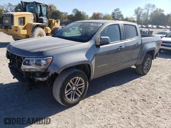 ✅ 2022 Chevrolet Colorado 4WD Work Truck • VIN: 1GCGTBEN5N1175688 • Лот: 76789654. Опубликован ранее на Copart с пробегом 39 701 миль. Бесплатный доступ к архиву аукционных продаж из США и подробный отчёт об истории автомобиля на DreamBid. Изображение 1.