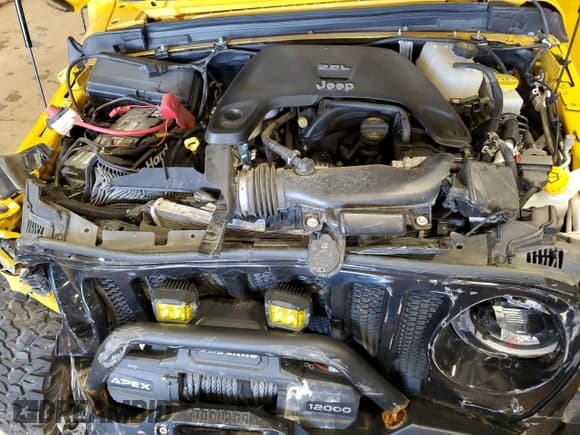 ✅ 2020 Jeep Wrangler Sport S • VIN: 1C4GJXAG2LW215350 • Lot: 51600615. Listed on Copart with 85,082 mi. Free auction sales archive from the USA and detailed vehicle history report at DreamBid. Image 11.