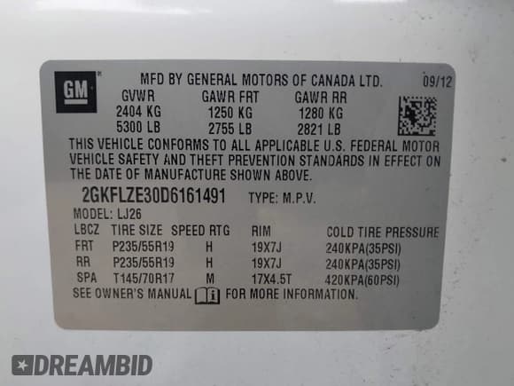 ✅ 2013 GMC Terrain Denali • VIN: 2GKFLZE30D6161491 • Lot: 43490565. Wystawiony na IAAI z przebiegiem 53 640 mil. Bezpłatny archiwum sprzedaży aukcyjnych z USA i szczegółowy raport historii pojazdu na DreamBid. Zdjęcie 9.