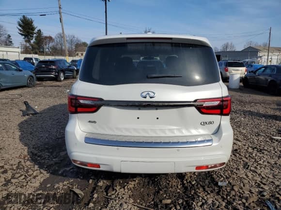 ✅ 2023 Infiniti QX80 Luxe • VIN: JN8AZ2AE9P9301022 • Lot: 86512384. Wystawiony na Copart z przebiegiem Nie podano. Bezpłatny archiwum sprzedaży aukcyjnych z USA i szczegółowy raport historii pojazdu na DreamBid. Zdjęcie 6.