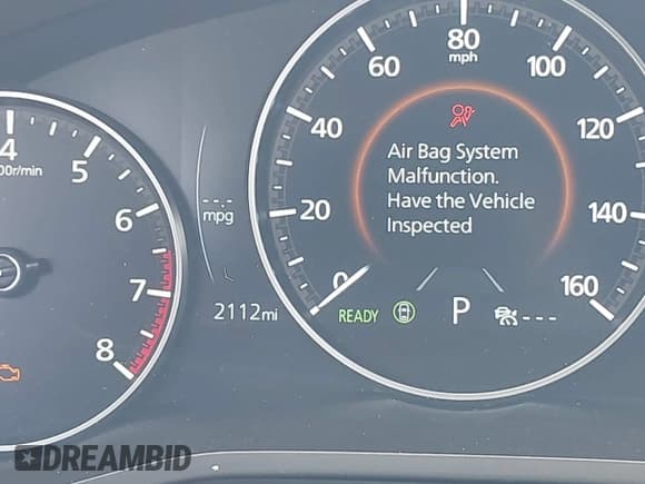 ✅ 2025 Mazda CX-90 Preferred • VIN: JM3KKBHD3S1211509 • Lot: 42112252. Listed on IAAI with 2,112 mi. Free auction sales archive from the USA and detailed vehicle history report at DreamBid. Image 15.