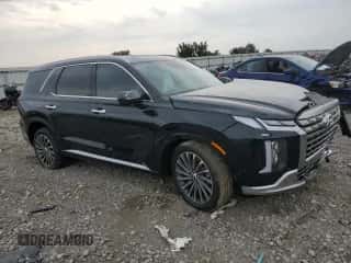 2024 Hyundai Palisade Calligraphy с VIN KM8R7DGE6RU696117, выставлен на аукционе Copart как лот 63986934 с пробегом 7 561 миль миль и Списание • Salvage title. История ставок и продаж доступна на DreamBid. Изображение 4.