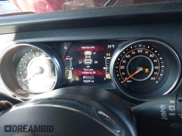 ✅ 2021 Jeep Wrangler Unlimited Sahara Altitude • VIN: 1C4HJXEGXMW594887 • Лот: 43318655. Опубликован ранее на IAAI с пробегом 55 229 миль. Бесплатный доступ к архиву аукционных продаж из США и подробный отчёт об истории автомобиля на DreamBid. Изображение 7.