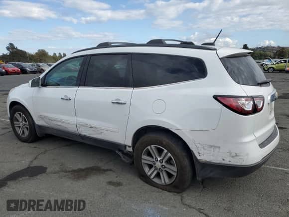 2016 Chevrolet Traverse LT с VIN 1GNKRGKD8GJ162820, выставлен на аукционе Copart как лот 82319815 с пробегом 179 052 миль миль и Списание • Salvage title. История ставок и продаж доступна на DreamBid. Изображение 2.