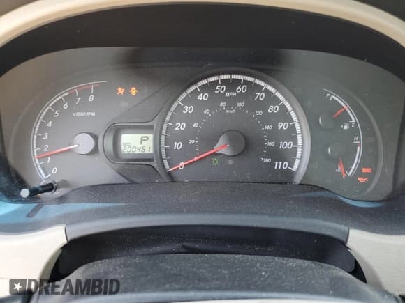 ✅ 2012 Toyota Sienna LE AAS • VIN: 5TDKK3DCXCS206419 • Lot: 60626845. Listed on Copart with 200,461 mi. Free auction sales archive from the USA and detailed vehicle history report at DreamBid. Image 9.