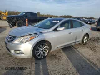 2012 Hyundai Azera z VIN KMHFH4JG0CA161268, wystawiony jako Copart lot #81278024 z przebiegiem 94 660 mil mil oraz Czysty tytuł • Clean title. Historia ofert i sprzedaży dostępna na DreamBid. Obrazek 1.