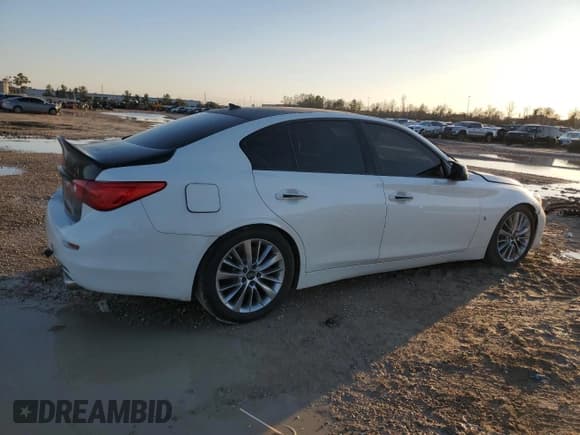 ✅ 2017 Infiniti Q50 Red Sport 400 • VIN: JN1FV7AR9HM870239 • Lot: 46320325. Listed on Copart with 75,150 mi. Free auction sales archive from the USA and detailed vehicle history report at DreamBid. Image 3.