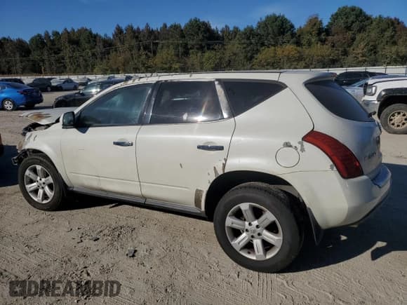 ✅ 2006 Nissan Murano S • VIN: JN8AZ08TX6W415345 • Lot: 78398824. Wystawiony na Copart z przebiegiem 240 480 mil. Bezpłatny archiwum sprzedaży aukcyjnych z USA i szczegółowy raport historii pojazdu na DreamBid. Zdjęcie 2.