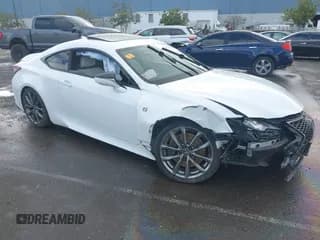 ✅ 2022 Lexus RC 350 F Sport • VIN: JTHGZ5BC3N5026089 • Lot: 41813596. Listed on IAAI with 42,122 mi. Free auction sales archive from the USA and detailed vehicle history report at DreamBid. Image 1.