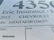 ✅ 2015 Chevrolet Colorado 4WD WT • VIN: 1GCGTAE38F1246277 • Lot: 43562155. Listed on IAAI with Not provided. Free auction sales archive from the USA and detailed vehicle history report at DreamBid. Image 9.