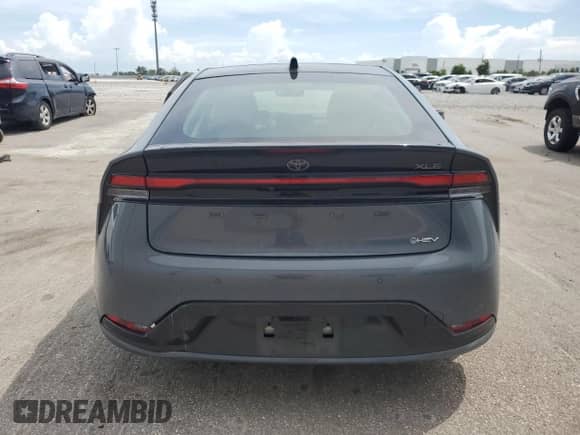 2024 Toyota Prius LE with VIN JTDACAAU5R3025104, listed as a Copart auction lot 65556565 with 18,003 mi miles and Salvage title. Bid and sale history available at DreamBid. Image 6.