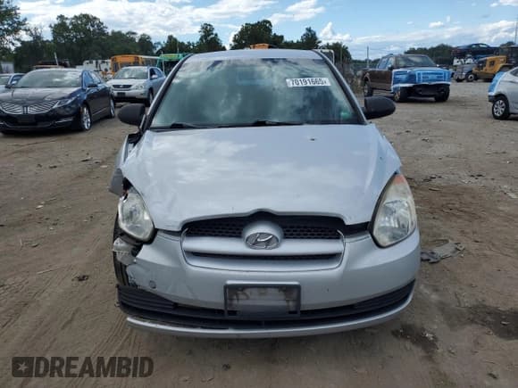 ✅ 2008 Hyundai Accent GS • VIN: KMHCM36C08U059456 • Лот: 70191665. Опубликован ранее на Copart с пробегом 130 261 миль. Бесплатный доступ к архиву аукционных продаж из США и подробный отчёт об истории автомобиля на DreamBid. Изображение 5.