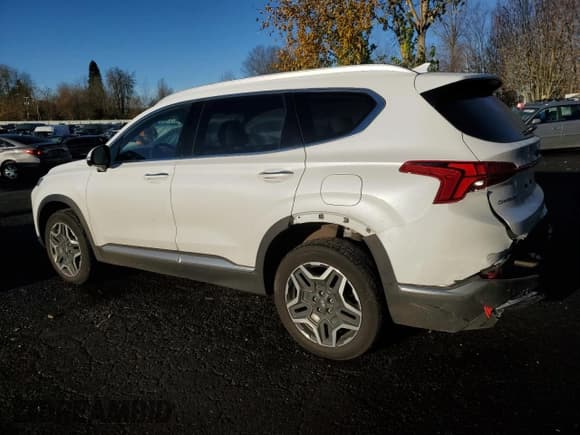 ✅ 2022 Hyundai Santa Fe Limited • VIN: 5NMS4DAL2NH455565 • Lot: 80160773. Wystawiony na Copart z przebiegiem 15 955 mil. Bezpłatny archiwum sprzedaży aukcyjnych z USA i szczegółowy raport historii pojazdu na DreamBid. Zdjęcie 2.
