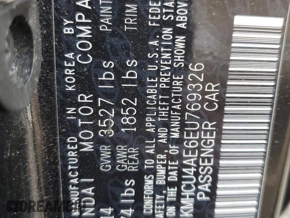 ✅ 2014 Hyundai Accent GLS • VIN: KMHCU4AE6EU769326 • Лот: 71684894. Опубликован ранее на Copart с пробегом 194 617 миль. Бесплатный доступ к архиву аукционных продаж из США и подробный отчёт об истории автомобиля на DreamBid. Изображение 12.