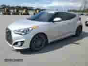 2016 Hyundai Veloster Turbo z VIN KMHTC6AE5GU252388, wystawiony jako Copart lot #48964145 z przebiegiem 137 421 mil mil oraz Szkoda całkowita • Salvage title. Historia ofert i sprzedaży dostępna na DreamBid. Obrazek 1.