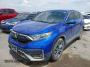 ✅ 2021 Honda CR-V EX • VIN: 7FARW1H51ME008423 • Lot: 42977654. Listed on IAAI with 75,763 mi. Free auction sales archive from the USA and detailed vehicle history report at DreamBid. Image 2.