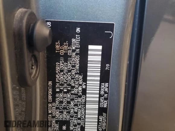 ✅ 2009 Toyota Highlander Sport • VIN: JTEES43A892119830 • Lot: 71989005. Wystawiony na Copart z przebiegiem 199 740 mil. Bezpłatny archiwum sprzedaży aukcyjnych z USA i szczegółowy raport historii pojazdu na DreamBid. Zdjęcie 13.