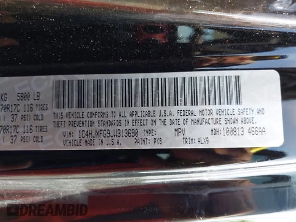 ✅ 2018 Jeep Wrangler Unlimited Rubicon • VIN: 1C4HJXFG9JW313690 • Lot: 42974725. Listed on IAAI with 102,133 mi. Free auction sales archive from the USA and detailed vehicle history report at DreamBid. Image 9.