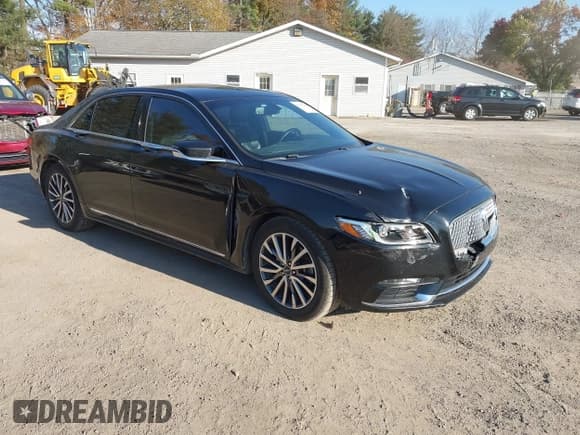 ✅ 2017 Lincoln Continental Select • VIN: 1LN6L9TP5H5609755 • Lot: 43616545. Listed on IAAI with 193,748 mi. Free auction sales archive from the USA and detailed vehicle history report at DreamBid. Image 1.