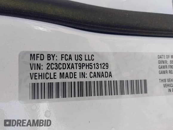 ✅ 2023 Dodge Charger Police • VIN: 2C3CDXAT9PH513129 • Lot: 43161850. Wystawiony na IAAI z przebiegiem 20 240 mil. Bezpłatny archiwum sprzedaży aukcyjnych z USA i szczegółowy raport historii pojazdu na DreamBid. Zdjęcie 9.