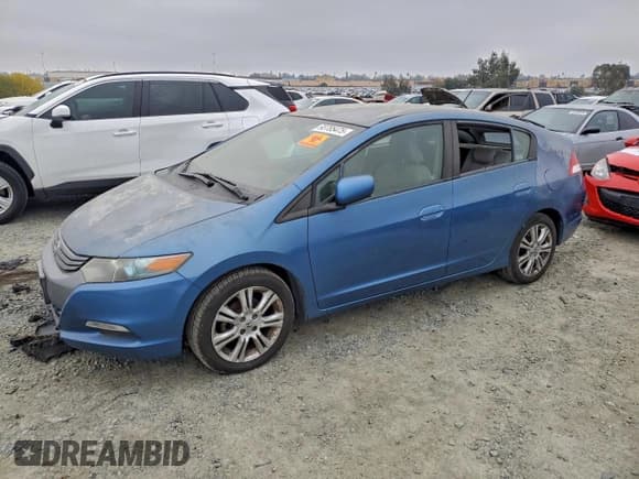 ✅ 2010 Honda Insight LX • VIN: JHMZE2H55AS003503 • Лот: 93785475. Опубликован ранее на Copart с пробегом 185 984 миль. Бесплатный доступ к архиву аукционных продаж из США и подробный отчёт об истории автомобиля на DreamBid. Изображение 1.