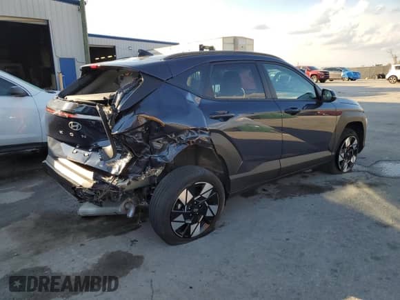 2024 Hyundai Kona SEL with VIN KM8HBCAB6RU156334, listed as a Copart auction lot 44986315 with 20,374 mi miles and Non repairable. Bid and sale history available at DreamBid. Image 3.