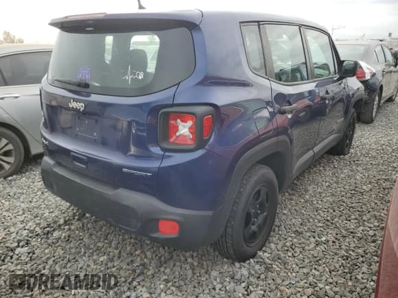 ✅ 2018 Jeep Renegade Sport • VIN: ZACCJBAB5JPG80768 • Lot: 93261935. Wystawiony na Copart z przebiegiem 101 741 mil. Bezpłatny archiwum sprzedaży aukcyjnych z USA i szczegółowy raport historii pojazdu na DreamBid. Zdjęcie 3.