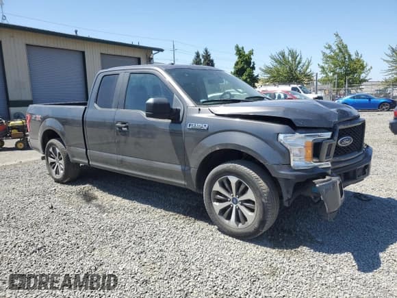 ✅ 2019 Ford F-150 XL • VIN: 1FTEX1CP8KKD05348 • Lot: 66566925. Wystawiony na Copart z przebiegiem 225 049 mil. Bezpłatny archiwum sprzedaży aukcyjnych z USA i szczegółowy raport historii pojazdu na DreamBid. Zdjęcie 4.