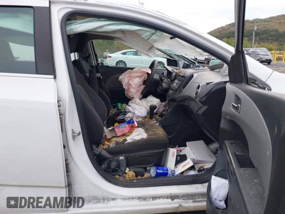 2014 Chevrolet Sonic LT с VIN 1G1JC6SH4E4201054, выставлен на аукционе IAAI как лот 43435918 с пробегом 192 964 миль миль и . История ставок и продаж доступна на DreamBid. Изображение 5.